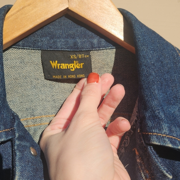 Vintage 1980s Wrangler Denim Jacket - Picture 2 of 4